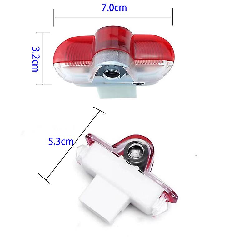 Auto si Moto - Electrice auto - Iluminare si semnalizare - Becuri auto - Set de 2 lampi led Logo SEAT ST1 portiera / usa auto Xentech Light - Infinity.ro
