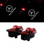 Auto si Moto - Electrice auto - Iluminare si semnalizare - Becuri auto - Set de 2 Lampi Led Logo Xentech Light Portiere / usi Mercedes-Benz C-Class W204 - Infinity.ro