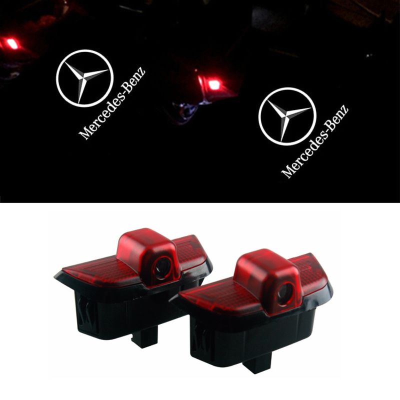 Auto si Moto - Electrice auto - Iluminare si semnalizare - Becuri auto - Set de 2 Lampi Led Logo Xentech Light Portiere / usi Mercedes-Benz C-Class W204 - Infinity.ro