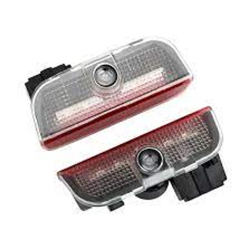 Auto si Moto - Electrice auto - Iluminare si semnalizare - Becuri auto - Set de 2 lampi led Logo SEAT portiera / usa auto Xentech Light - Infinity.ro