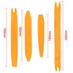 Auto si Moto - Reparatii si depanare - Scule auto - Scule si truse auto - Set de 4 scule extractoare pentru dezasamblare plastice interior auto - Infinity.ro