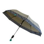 Fashion, accesorii si bijuterii - Femei - Accesorii femei - Alte accesorii femei - Umbrela mini Perletti kaki model floricele - Infinity.ro