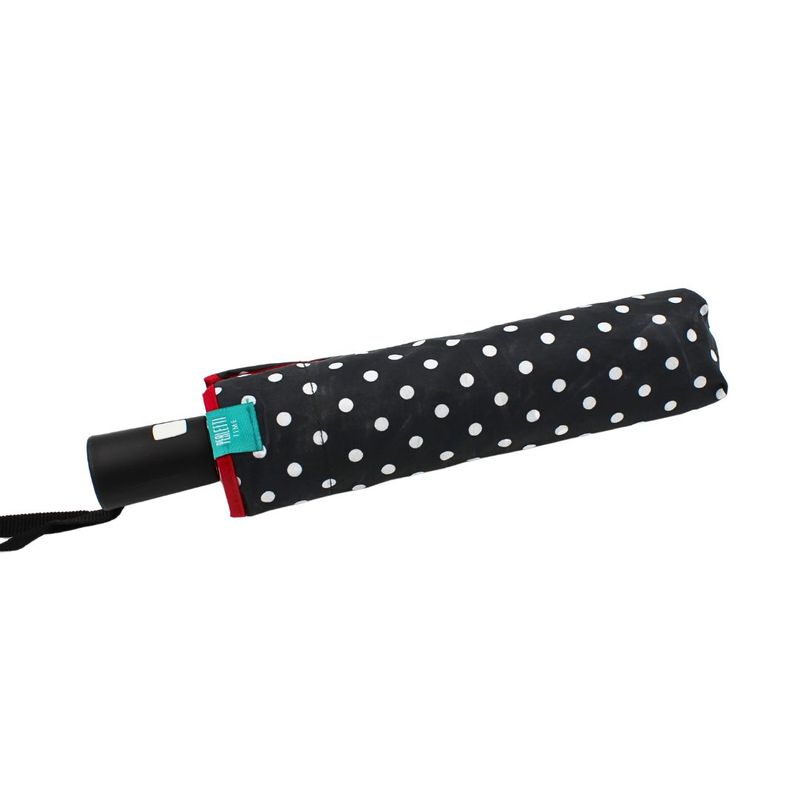 Fashion, accesorii si bijuterii - Femei - Accesorii femei - Alte accesorii femei - Umbrela mini Perletti neagra pentru doamne - Infinity.ro