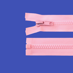 Casa si Gradina - Decoratiuni - DIY - Articole mercerie - Fermoar plastic detasabil Crisalida, lungime 65 cm, Roz deschis - Infinity.ro