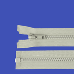 Casa si Gradina - Decoratiuni - DIY - Articole mercerie - Fermoar plastic detasabil Crisalida, lungime 65 cm, Taupe - Infinity.ro
