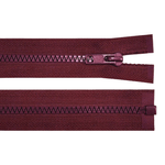 Casa si Gradina - Decoratiuni - DIY - Articole mercerie - Fermoar plastic detasabil Crisalida, lungime 65 cm, Visiniu - Infinity.ro