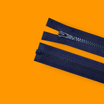 Casa si Gradina - Decoratiuni - DIY - Articole mercerie - Fermoar plastic detasabil Crisalida, lungime 85 cm, Bleumarin - Infinity.ro