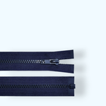 Casa si Gradina - Decoratiuni - DIY - Articole mercerie - Fermoar plastic detasabil Crisalida, lungime 85 cm, Bleumarin - Infinity.ro