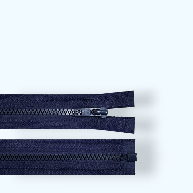 Casa si Gradina - Decoratiuni - DIY - Articole mercerie - Fermoar plastic detasabil Crisalida, lungime 85 cm, Bleumarin - Infinity.ro