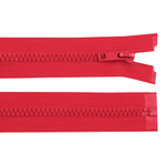 Casa si Gradina - Decoratiuni - DIY - Articole mercerie - Fermoar plastic detasabil Crisalida, lungime 85 cm, Rosu - Infinity.ro