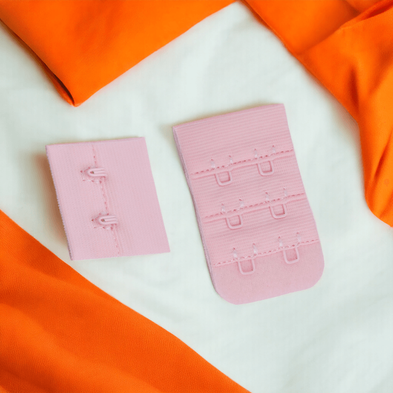 Casa si Gradina - Decoratiuni - DIY - Articole mercerie - Set 2 extensii fixe pentru sutien Crisalida, latime 32 mm, Roz deschis - Infinity.ro