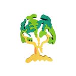 Jucarii, Copii si Bebe - Jucarii si jocuri - Jocuri si puzzle - Puzzle - Puzzle din lemn, Copacul cu pasari, 7Toys - Infinity.ro