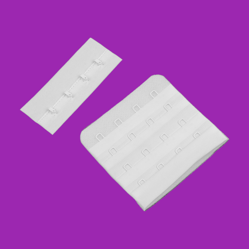 Casa si Gradina - Decoratiuni - DIY - Articole mercerie - Set 2 extensii fixe pentru sutien Crisalida, latime 70 mm, Alb - Infinity.ro