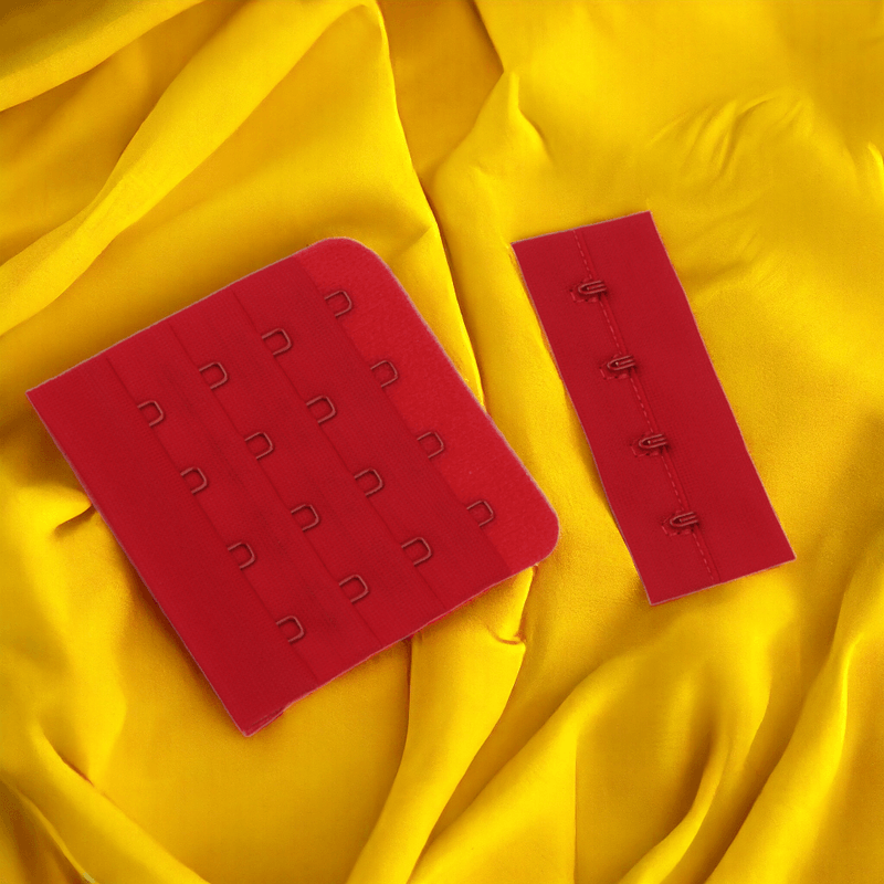 Casa si Gradina - Decoratiuni - DIY - Articole mercerie - Set 2 extensii fixe pentru sutien Crisalida, latime 70 mm, Rosu - Infinity.ro