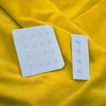 Casa si Gradina - Decoratiuni - DIY - Articole mercerie - Set 2 extensii fixe pentru sutien Crisalida, latime 70 mm, Albastru deschis - Infinity.ro