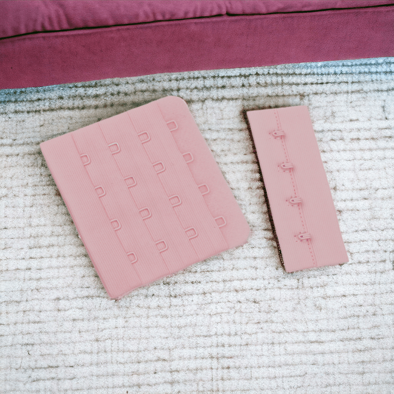 Casa si Gradina - Decoratiuni - DIY - Articole mercerie - Set 2 extensii fixe pentru sutien Crisalida, latime 70 mm, Roz deschis - Infinity.ro