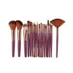 Ingrijire personala si Cosmetice - Machiaj - Aplicatoare si pensule machiaj - Set 18 Pensule Originals Makeup, Envisage, pentru Machiaj Profesional, maner mov - Infinity.ro