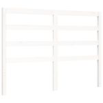 Casa si Gradina - Mobilier - Paturi si accesorii - Paturi - Cadru de pat cu tablie single mic, alb, 120x200 cm, lemn masiv - Infinity.ro