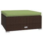 Casa si Gradina - Gradina si terasa - Mobilier exterior - Seturi mobila gradina - Set mobilier de gradina cu perne, 10 piese, maro, poliratan - Infinity.ro