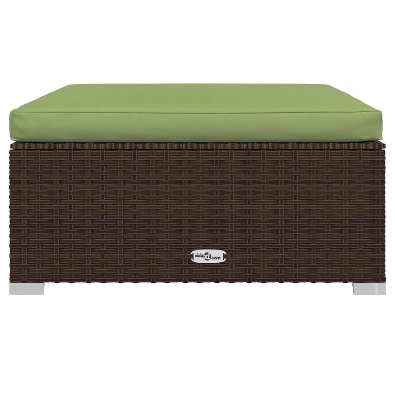 Casa si Gradina - Gradina si terasa - Mobilier exterior - Seturi mobila gradina - Set mobilier de gradina cu perne, 10 piese, maro, poliratan - Infinity.ro