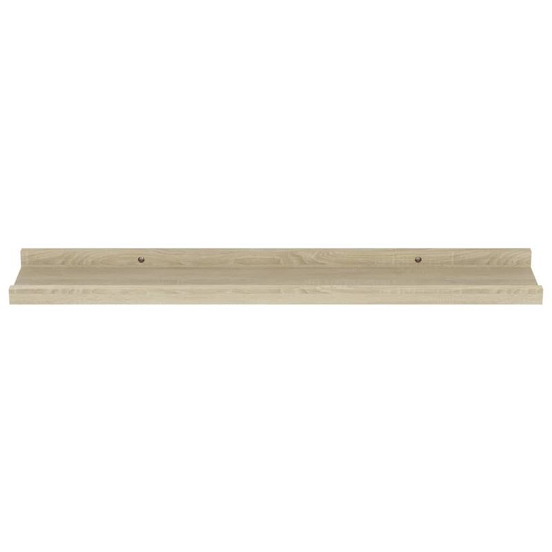 Casa si Gradina - Mobilier - Biblioteci si rafturi - Rafturi - Rafturi de perete, 4 buc., stejar sonoma, 60x9x3 cm - Infinity.ro