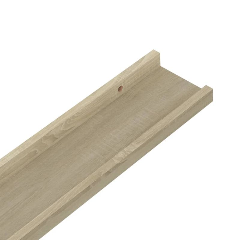 Casa si Gradina - Mobilier - Biblioteci si rafturi - Rafturi - Rafturi de perete, 4 buc., stejar sonoma, 60x9x3 cm - Infinity.ro