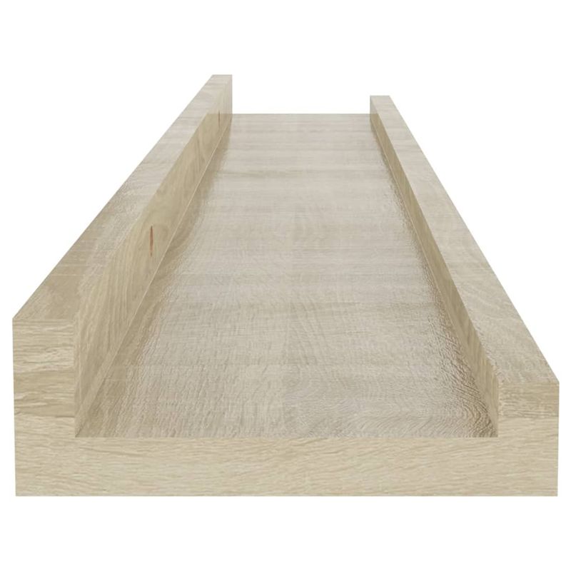 Casa si Gradina - Mobilier - Biblioteci si rafturi - Rafturi - Rafturi de perete, 4 buc., stejar sonoma, 60x9x3 cm - Infinity.ro