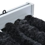 Casa si Gradina - Textile si covoare - Perdele si draperii - Perdele - Perdea pentru insecte, antracit, 90x200 cm, chenille - Infinity.ro