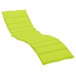 Casa si Gradina - Gradina si terasa - Mobilier exterior - Perne decorative exterior - Perna de sezlong, verde aprins, 200x70x3 cm, textil oxford - Infinity.ro