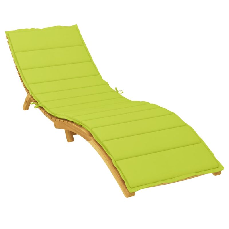 Casa si Gradina - Gradina si terasa - Mobilier exterior - Perne decorative exterior - Perna de sezlong, verde aprins, 200x70x3 cm, textil oxford - Infinity.ro