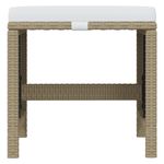Casa si Gradina - Gradina si terasa - Mobilier exterior - Seturi mobila gradina - Set mobilier de exterior cu perne, 19 piese, poliratan, bej și maro, model cu suport de picioare, număr de articole 18 - Infinity.ro