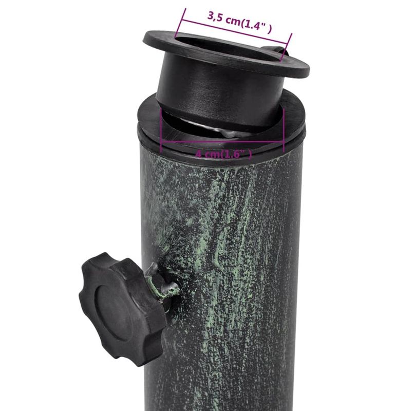 Casa si Gradina - Gradina si terasa - Umbrele si pavilioane - Umbrele - Baza pentru umbrela din fonta, 12 kg, 48 cm - Infinity.ro