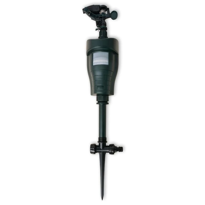 Casa si Gradina - Gradinarit si plante - Intretinere gradina - Articole daunatori gradina - Jet spray repelent pentru animale cu senzor PIR, verde inchis - Infinity.ro