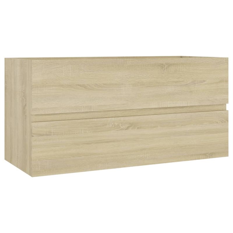 Casa si Gradina - Mobilier - Mobilier baie - Comode baie - Dulap cu chiuveta incorporata, stejar sonoma, lemn prelucrat - Infinity.ro