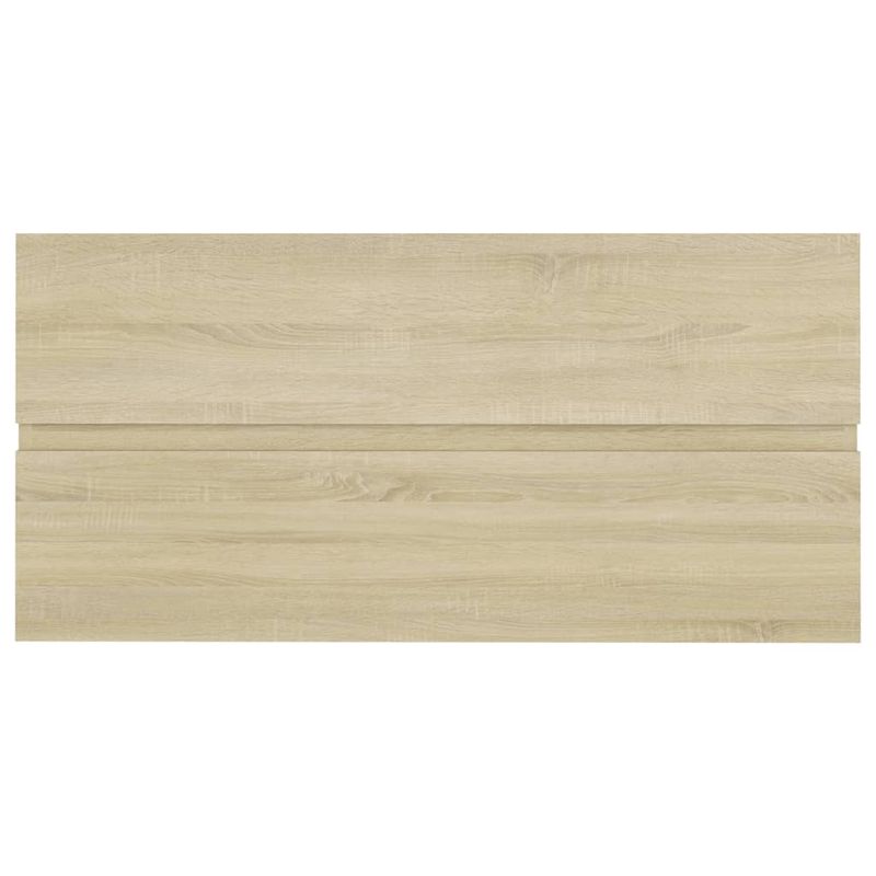 Casa si Gradina - Mobilier - Mobilier baie - Comode baie - Dulap cu chiuveta incorporata, stejar sonoma, lemn prelucrat - Infinity.ro