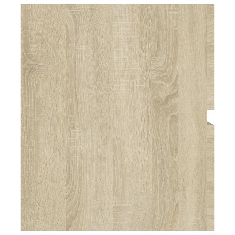 Casa si Gradina - Mobilier - Mobilier baie - Comode baie - Dulap cu chiuveta incorporata, stejar sonoma, lemn prelucrat - Infinity.ro