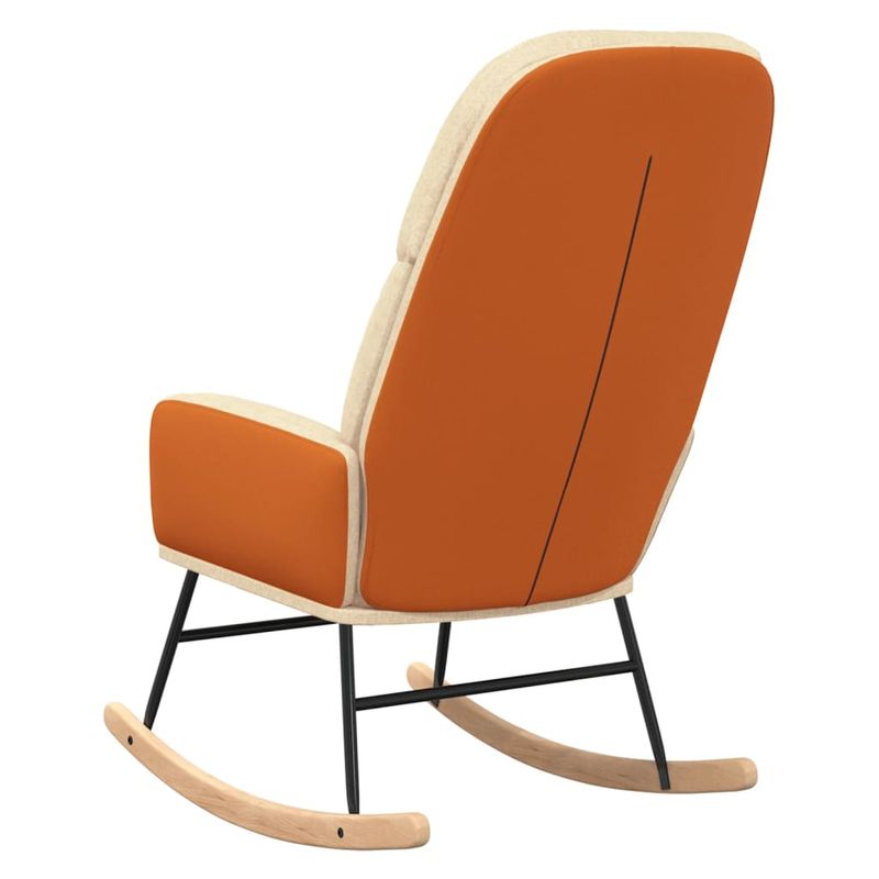 Casa si Gradina - Gradina si terasa - Balansoare si hamace - Balansoare - Scaun balansoar, alb crem, material textil - Infinity.ro