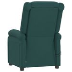 Ingrijire personala si Cosmetice - Sanatate si wellness - Articole wellness - Fotolii de masaj - Fotoliu de masaj electric, verde inchis, material textil - Infinity.ro