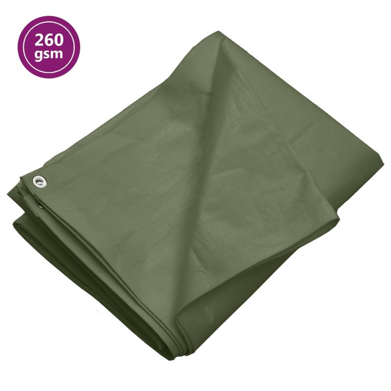 Casa si Gradina - Gradina si terasa - Umbrele si pavilioane - Pavilioane - Prelata 260 g/m², verde, 4x4 m, HDPE - Infinity.ro
