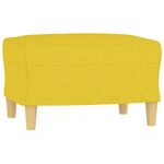 Casa si Gradina - Mobilier - Scaune si fotolii - Tabureti - Taburet, galben deschis, 60x50x41 cm, material textil - Infinity.ro