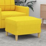 Casa si Gradina - Mobilier - Scaune si fotolii - Tabureti - Taburet, galben deschis, 60x50x41 cm, material textil - Infinity.ro