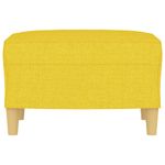 Casa si Gradina - Mobilier - Scaune si fotolii - Tabureti - Taburet, galben deschis, 60x50x41 cm, material textil - Infinity.ro