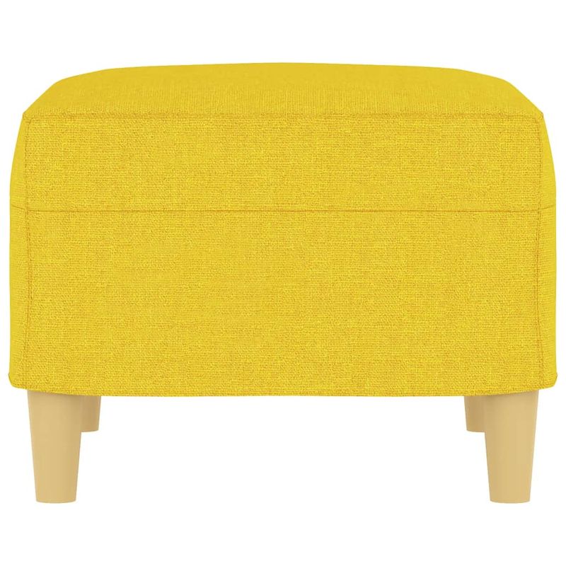 Casa si Gradina - Mobilier - Scaune si fotolii - Tabureti - Taburet, galben deschis, 60x50x41 cm, material textil - Infinity.ro