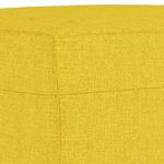 Casa si Gradina - Mobilier - Scaune si fotolii - Tabureti - Taburet, galben deschis, 60x50x41 cm, material textil - Infinity.ro