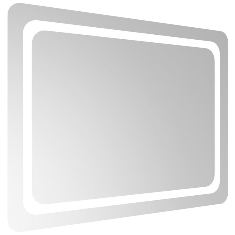 Casa si Gradina - Decoratiuni - Oglinzi - Oglinda de baie cu LED, 80x60 cm - Infinity.ro
