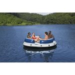 Jucarii, Copii si Bebe - Jucarii si jocuri - Jucarii de exterior - Saltele si mingi pentru plaja - Bestway Insula plutitoare Hydro-Force, 239x63,5 cm - Infinity.ro