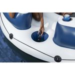Jucarii, Copii si Bebe - Jucarii si jocuri - Jucarii de exterior - Saltele si mingi pentru plaja - Bestway Insula plutitoare Hydro-Force, 239x63,5 cm - Infinity.ro