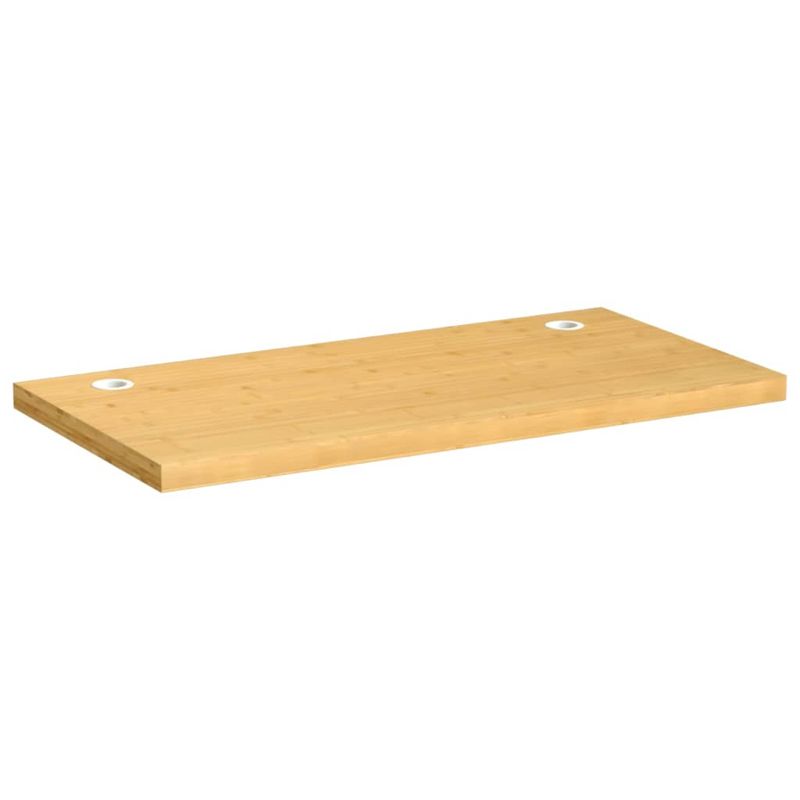 Casa si Gradina - Mobilier - Feronerie si accesorii mobila - Blat de birou, 100x50x4 cm, bambus, model drept - Infinity.ro