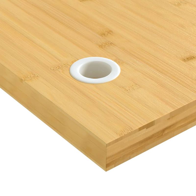 Casa si Gradina - Mobilier - Feronerie si accesorii mobila - Blat de birou, 100x50x4 cm, bambus, model drept - Infinity.ro