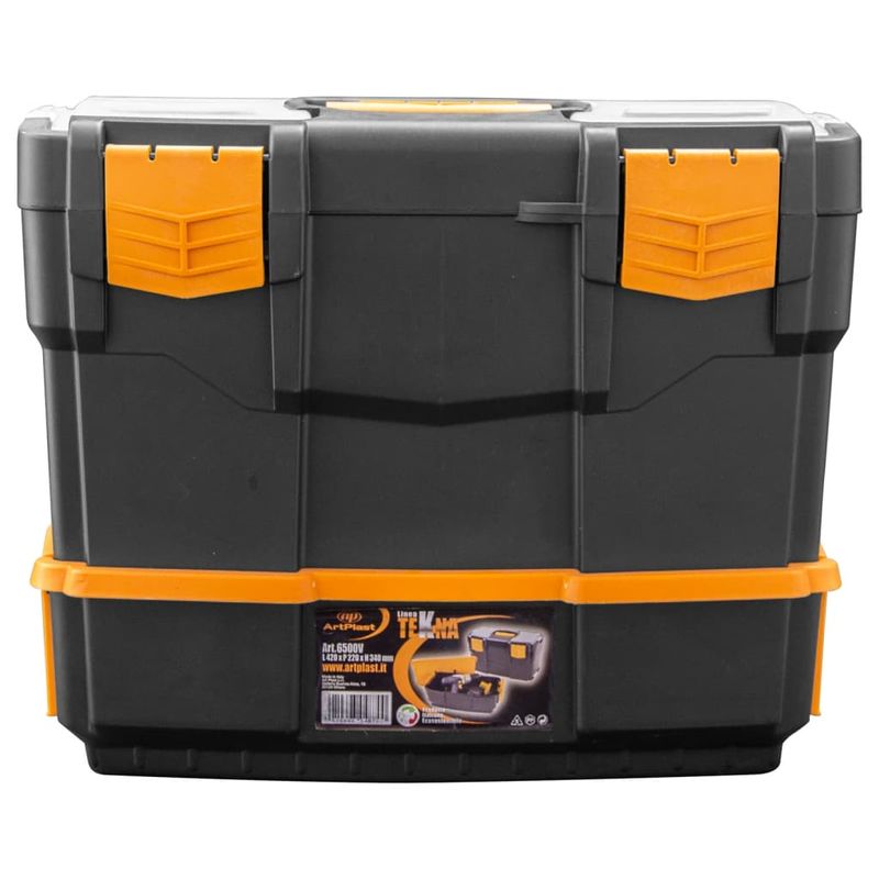 Casa si Gradina - Constructii - Depozitare, transport si protectie - Organizatoare si cutii scule - Cutie de scule, 420x220x340 mm, PP - Infinity.ro